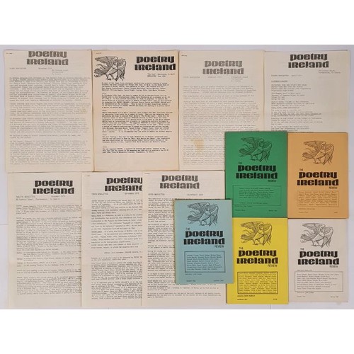 152 - John F. Deane, - Poetry Ireland Newsletters From 1978 to 1979, small folder containing number, 3,4,5... 