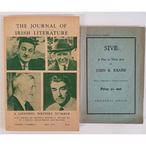 187 - John B. Keane - The Journal of Irish Literature, published 1972 containing the first appearance of h... 