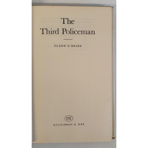 194 - The Third Policeman by Flann O Brien. Published by MacGibbon & Kee 1967. First edition of &lsquo... 