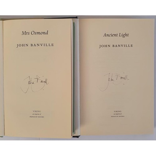 203 - John Banville; Mrs Osmond, Signed first edition, First print, HB, Viking 2017 Ancient Light, Signed ... 