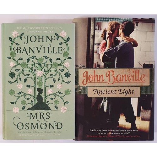 203 - John Banville; Mrs Osmond, Signed first edition, First print, HB, Viking 2017 Ancient Light, Signed ... 