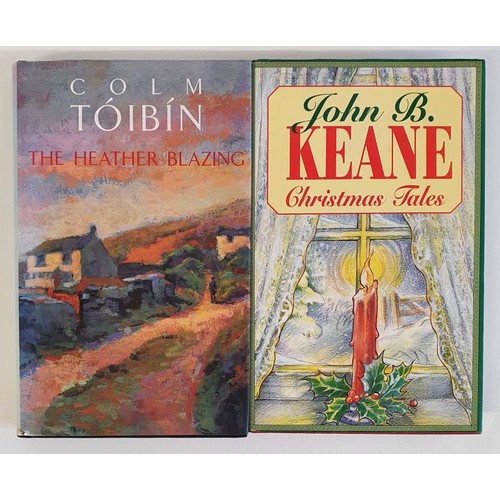 213 - Colm Toibin. The Heather Blazing. 1992. 1st. Signed by author on title page. Fine in pictorial d.j a... 