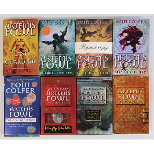 217 - Eoin Colfer: Complete Set of Artemis Fowl: Artemis Fowl, 2001; The Artic Incident, 2002; The Eternit... 