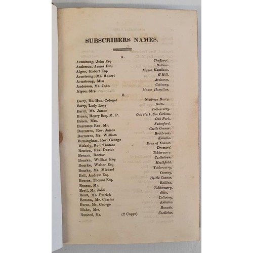 228 - Rare Sligo Author publication. Rev James Neligan, Rector of Kilmactigue, Sligo. - Sacred Poetry of t... 