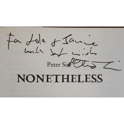 238 - Irish Poetry: Crazy About Women by Paul Durcan SIGNED 1991; Nonetheless by Peter Sirr SIGNED, 2004; ... 