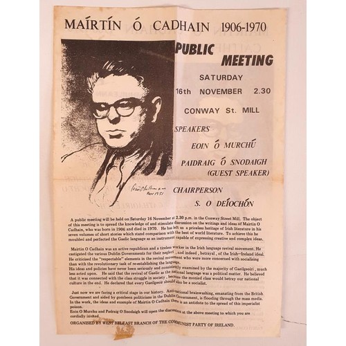 241 - Mairtin Ó Cadhain, An tSraith Dhá Thogáil, BAC, 1970, 1st, protected dj, almost... 