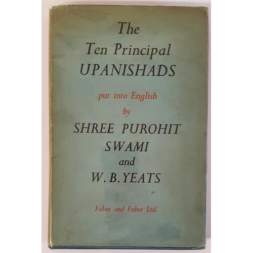 255 - The Ten Principal Upanishads Swami, Shree Purohit and Yeats, W. B. Faber and Faber 1937, 1st Ed . HB... 