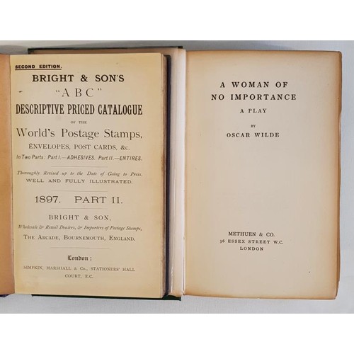 264 - Bright & Sons. ABC catalogue of the World's Postage Stamps. 1897. Illustrated Gilt cloth. and Os... 