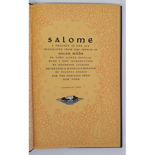 265 - Salome - A Tragedy translated from the French of Oscar Wilde by Lord Alfred Douglas. Published New Y... 