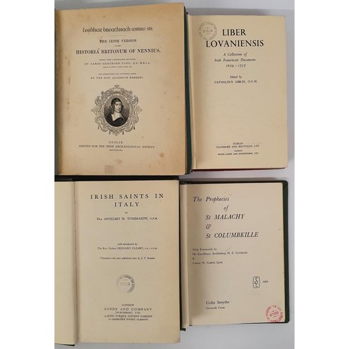 295 - Leabhar Breatnach annnso sis. Dublin Irish Arch Society; vol printed for the historian, John Corneli... 