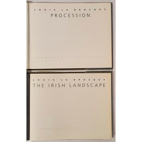 315 - Two Louis le Brocquy Publications by Gandon Press, Procession and The Irish Landscape