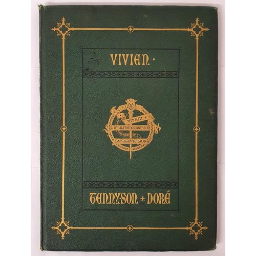 323 - Vivien. Illustrations de Gustave Doré Tennyson (Alfred) Published by London, Edward Moxon &am... 