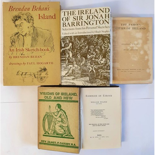 340 - The Famous Cities of Ireland by Stephen Gwynn with illustrations by Hugh Thompson. 1915; Rambles in ... 