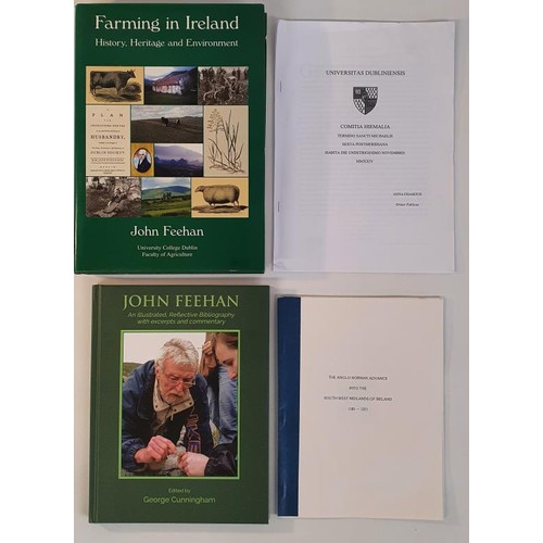 343 - John Feehan, ‘Farming in Ireland’ almost mint copy of this definite work with 4 page presubscription... 