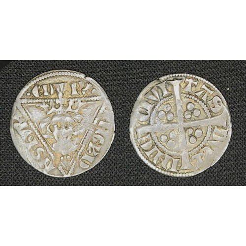 15 - Ireland. Edward 1 1217-1307. Silver penny, second coinage early issue 1279-84 Type 16 Dublin Mint. O... 