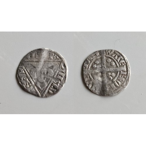 28 - Ireland. Edward 1 1272-1307. Silver halfpenny second coinage early issue 1279-84 Warerford Mint. Obv... 