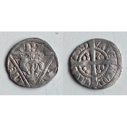 34 - Ireland. Edward 1 1272-1307. Silver farthing second coinage, Waterford Mint. Fine-very fine.