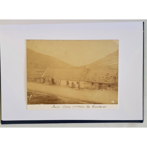 20 - An Album of 19th century original photographs of Kerry scenery & families probably by William La... 