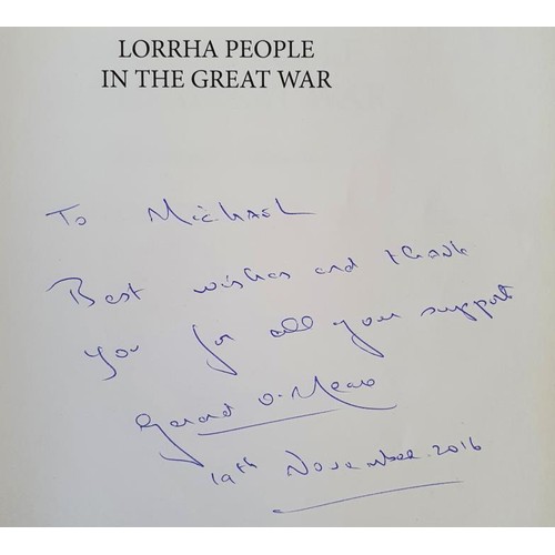 35 - Tipperary Interest: The Civil Survey Vol II Co. Tipperary; Lorrha People in the Great War by Gerard ... 