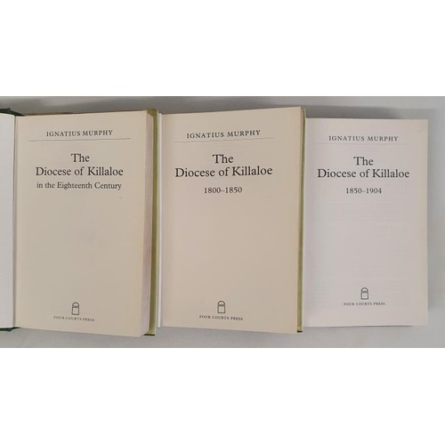 37 - The Diocese Of Killaloe by Ignatius Murphy (3 vol set) HB, DJ