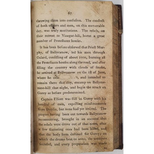 45 - Taylor, George; An History of the Rise, Progress, and Suppression, of the Rebellion in the County of... 