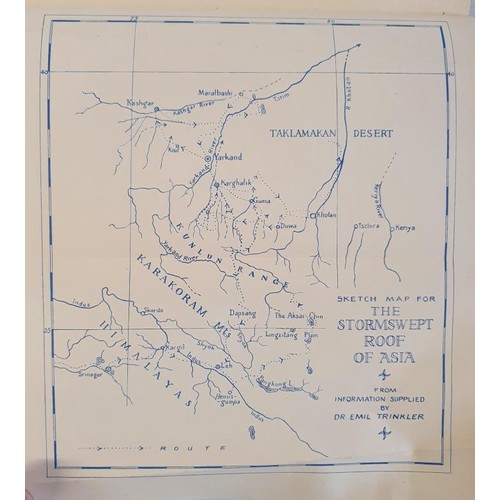 75 - The Stormswept Roof of Asia by Yak, Camel & Sheep Caravan in Tibet, Chinese Turkistan & Over... 