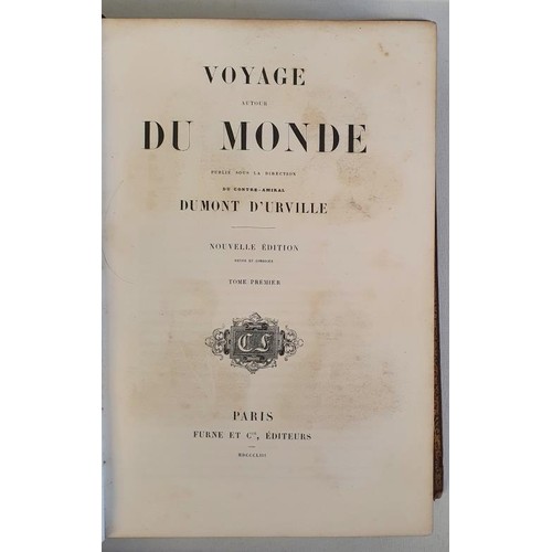 84 - Voyage autour du monde publié sous la direction du contre-amiral Dumont d?Urville. Nouvelle e... 