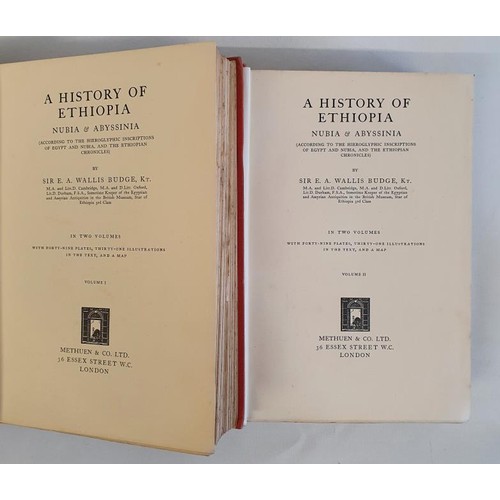 86 - A History of Ethiopia, Nubia & Abyssinia (According to the Hieroglyphic Inscriptions of Egypt an... 