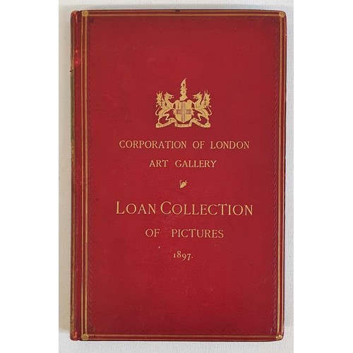 Corporation of London Art Gallery- Loan Collection of Papers. 1897. Beautiful contemporary gilt full morocco by Zaehndorf, with their b.p., celebrated London bindery. Loosely inserted is a manuscript letter from Dublin born William Orpen R.H.A. from his London Address at 5, Bolton Gardens to Hugh Lane inviting him to dinner "I am anxious about you". Orpen, as was his habit, has drawn his usual unflattering self portrait at bottom of letter. Pristine copy greatly enhanced by Orpen's illustrated letter and the Hugh Lane provenance in a volume that one would associate with a major Art dealer like Hugh Lane, who was Lady Gregory's nephew and who perished on the Lusitania off the Cork coast following a torpedo strike