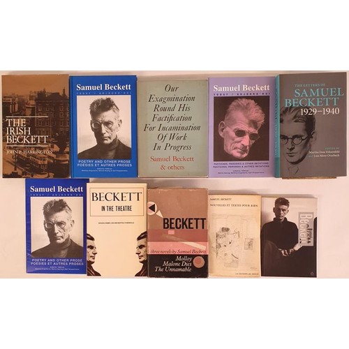 65 - Samuel Beckett: The Irish Beckett by John P Harrington, 1991, 1st Ed; The Letters of Samuel Beckett ... 