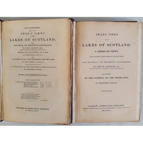 Swan's Views of the Lakes of Scotland: a series of views, from