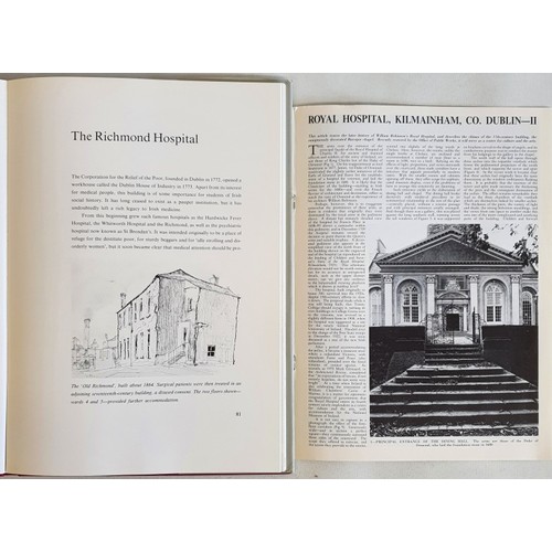 24 - P. Logan. Medical Dublin. 1984. 1st. Folio. Numerous drawings of hospitals. Fine pictorial d.j. Mint... 