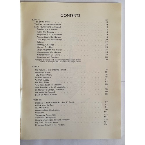 23 - Cavan Interest: Golden Jubilee Souvenir of Holy Trinity Abbey Kilnacrott, Ballyjamesduff, Co Cavan 1... 