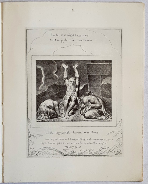 Illustrations of the Book of Job invented and engraved by William Blake ...