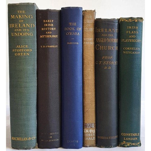 274 - Irish Interest: The Making of Ireland and Its Undoing 1200-1600, 1909; Early Irish History and Mytho... 