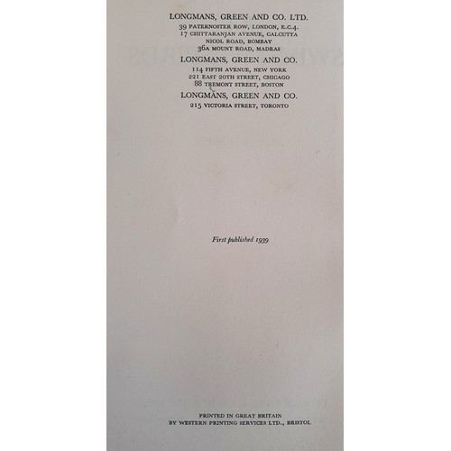 333 - Flann O' Brien- At Swim Two Birds, Longmans, 1939. FIRST EDITION. Original black cloth with gilt let... 
