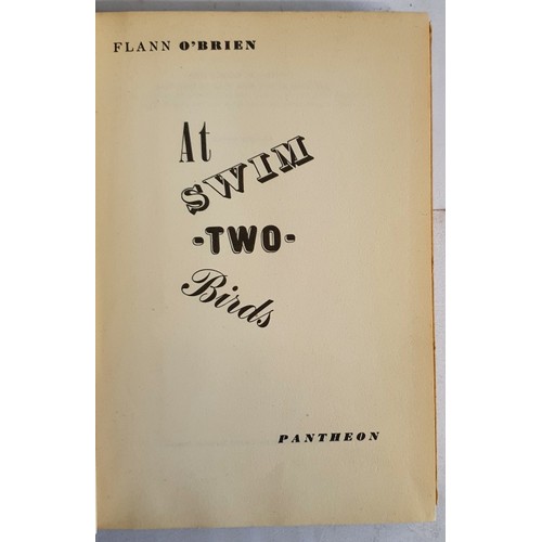 333A - At Swim-Two-Birds O'Brien, Flann [Brian O'Nolan] Published by Pantheon Books, New York, 1951. First ... 