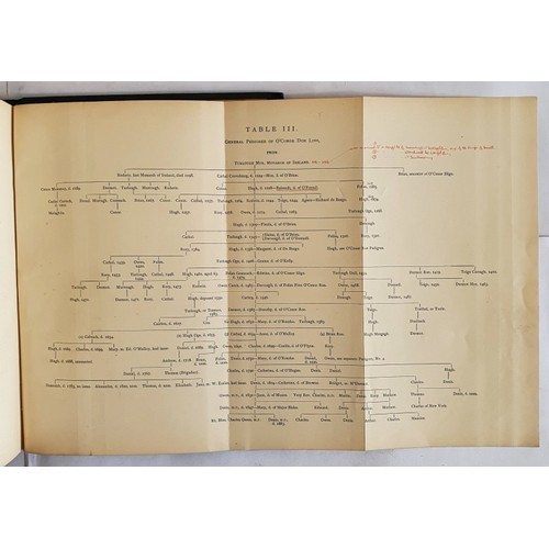 532 - Genealogy: O'Conor Don (Rt. Hon. C.O.) The O'Connors of Connaught: An Historical Memoir, 4to D. 1891... 