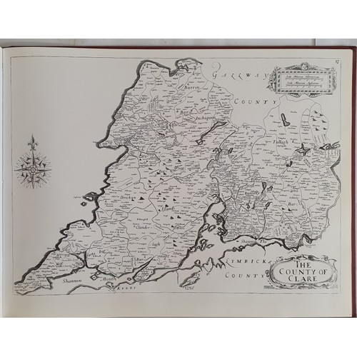 544 - Hiberniae Delineation&hellip;Atlas of Ireland by Sir William Petty 1685. Edition of 1968 from Newcas... 