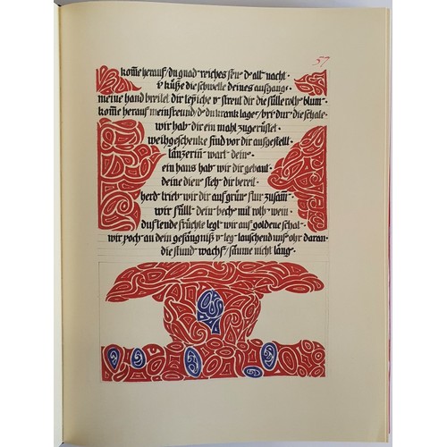 560 - THE RED BOOK: Liber Novus JUNG, C. G. (Sonu Shamdasani, ed) Published by W. W. Norton, NY, 2009, 1st... 
