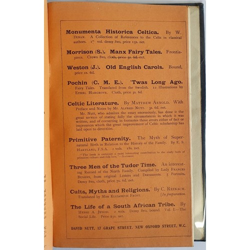 3 - Thomas J. Westropp - A Folk-Lore Survey of Clare (Folklore), published by Transactions of the Folk-L... 