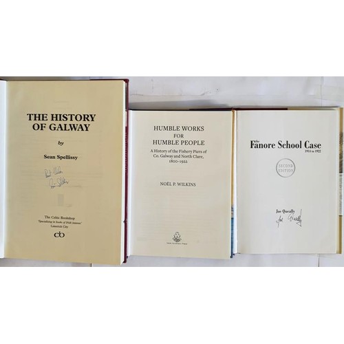 15 - The Fanore School Case by Joe Queally. Second edition sold out immediately; History of Galway, City ... 