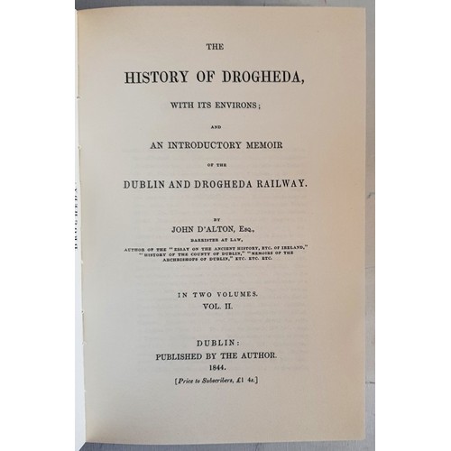 23 - The History of Drogheda with its environs and an introductory memoir of the Dublin and Drogheda rail... 