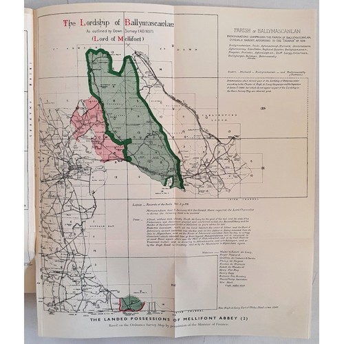 26 - Fr. Colmcille. The Story of Mellifont. 1958. 1st. 2 coloured maps and other maps & illustrations... 