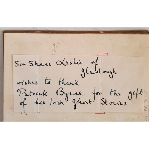 42 - Shane Leslie. Lough Derg in Ulster. 1912. Illustrated. Inscribed presentation slip by Shane Leslie t... 