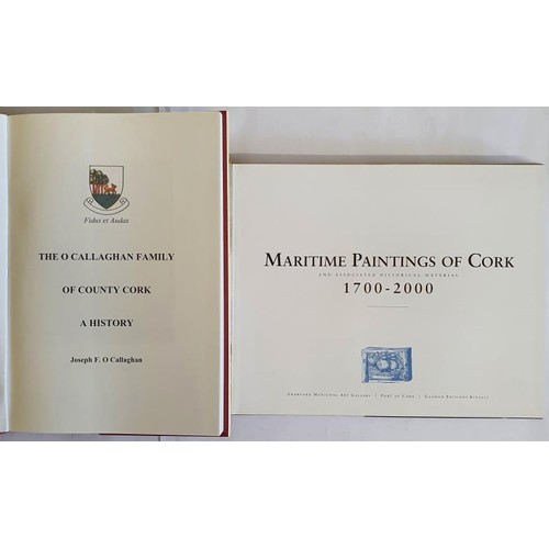 44 - Maritime Paintings of Cork. 1700-2000 beautiful book of ships, coastline etc published by Gandon Pre... 