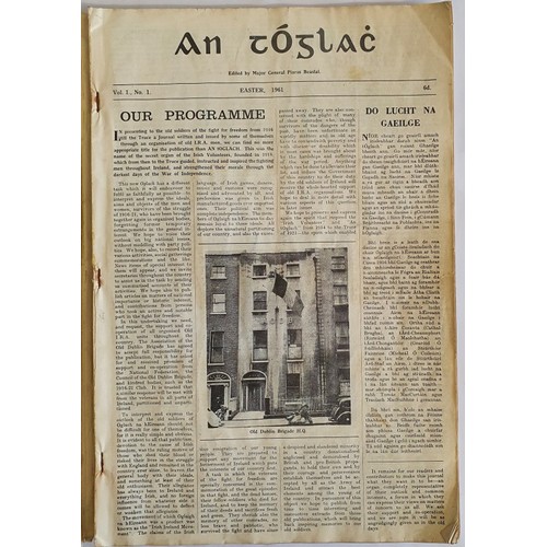 56 - Piaras Beaslai & SeanO'Dubhghusa - An tOglach, 14 Coip, on caisc 1961 - Samradh 1971. I.R.A. pub... 
