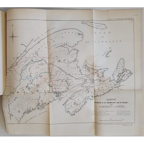 14 - [The Famine in Ireland]. Report from Committees 1847. Report on Colonization from Ireland with minut... 