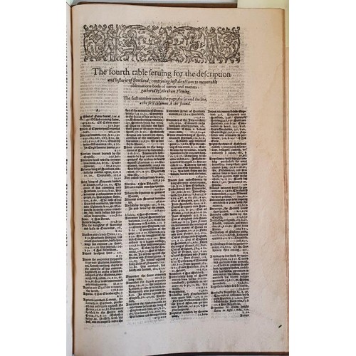 23 - Holinshed's Chronicles. First, Second and Third Volumes of Chronicles compromising in the first two ... 