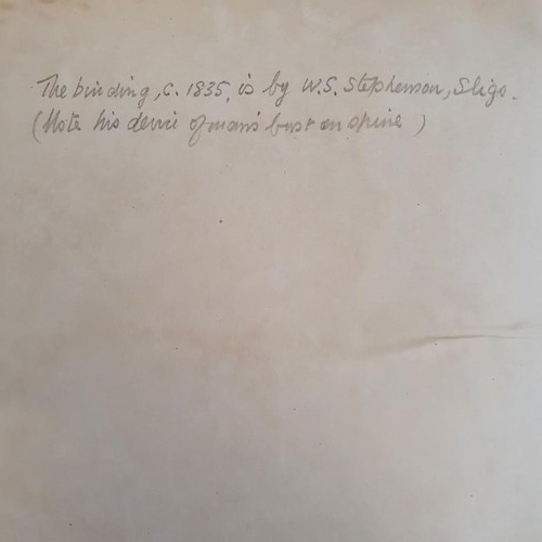 24 - FINE IRISH BINDING - All The Works Of The Divine And Great Basil, Archbishop Of Caesarea In Cappadoc... 